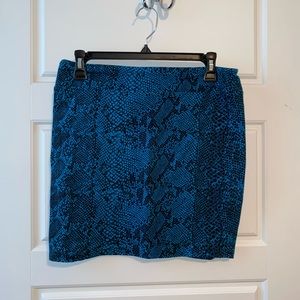 Snakeskin Skirt